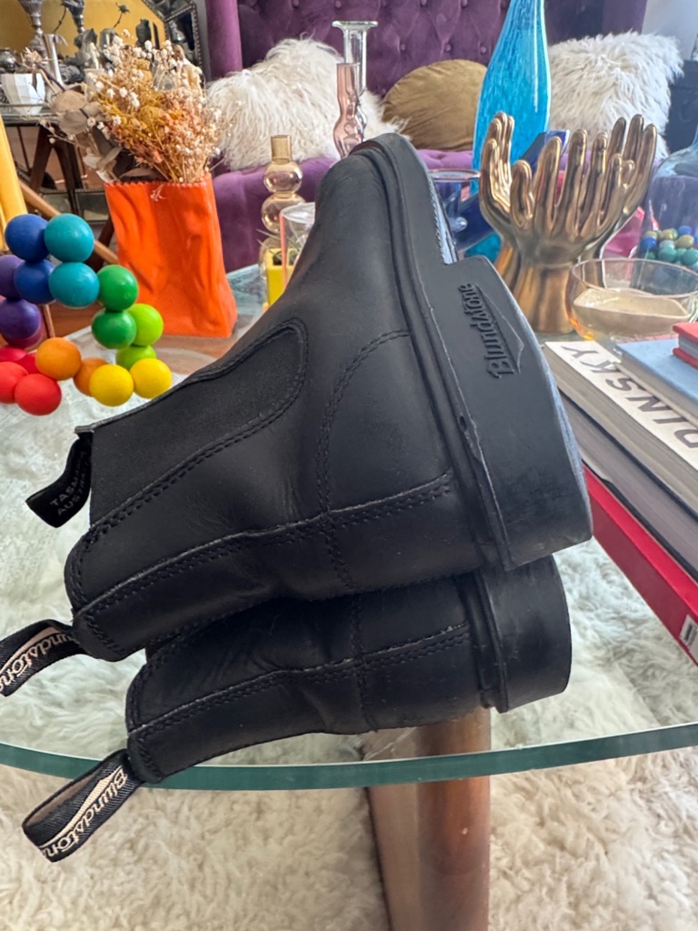 Blundstone Black Leather Chukka Boots - Picture 8 of 8